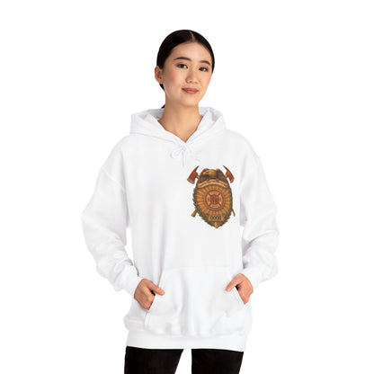 Heat of Danger Firefighter Hoodie