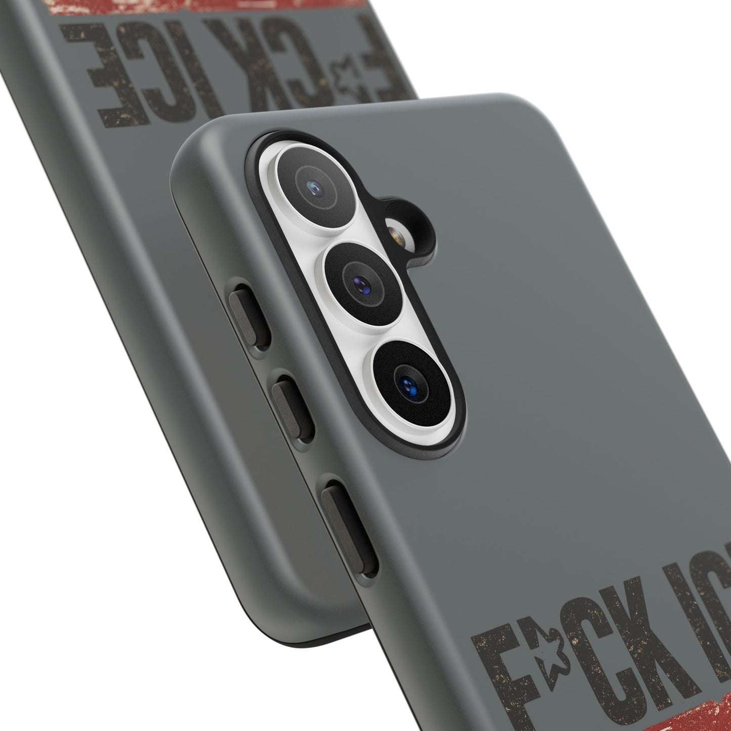 Phone Case - "F*CK ICE" Distressed Protest Design