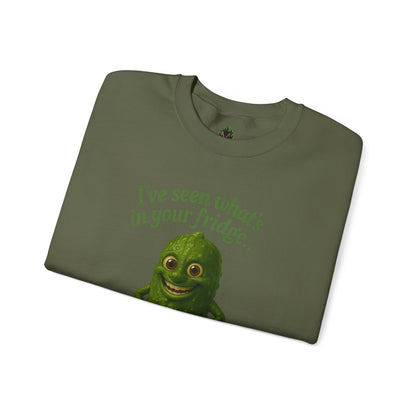 Judgmental Pickle Crewneck