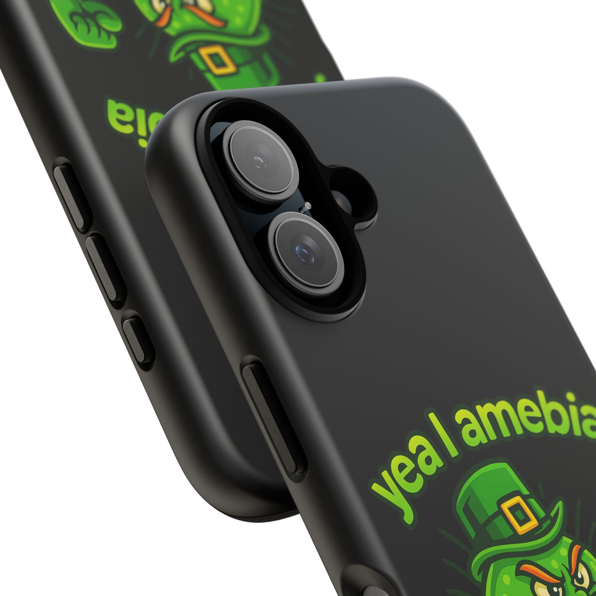 Phone Case – “Yea I Amebia, Amebia Your Face” St. Patrick’s Day Funny Amoeba Design