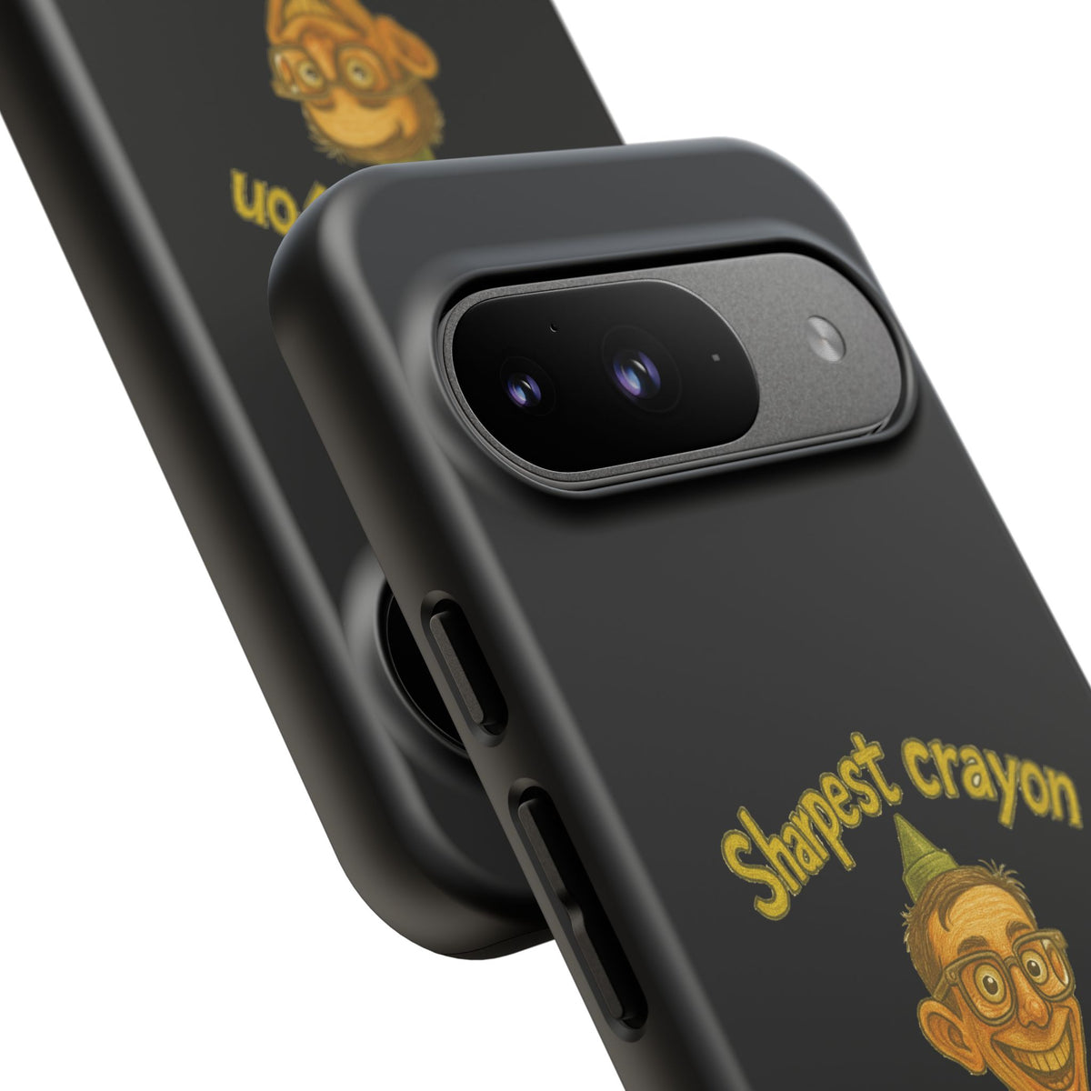 Phone Case — "Sharpest Crayon in the Tool Shed" Retro Teacher/Geek Protective Cover