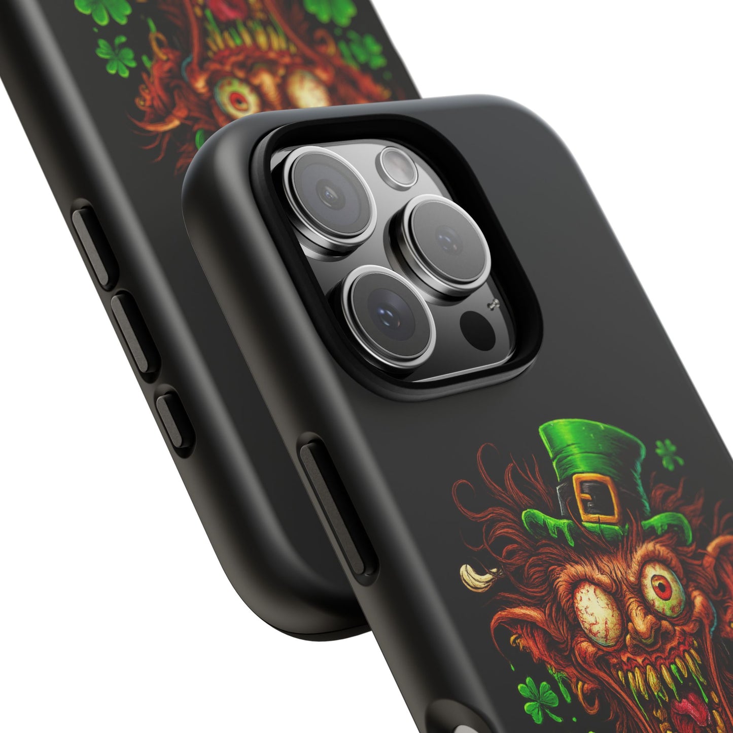 Radioactive Leprechaun Phone Case — "This Ain't Green, It's Radioactive Regret"