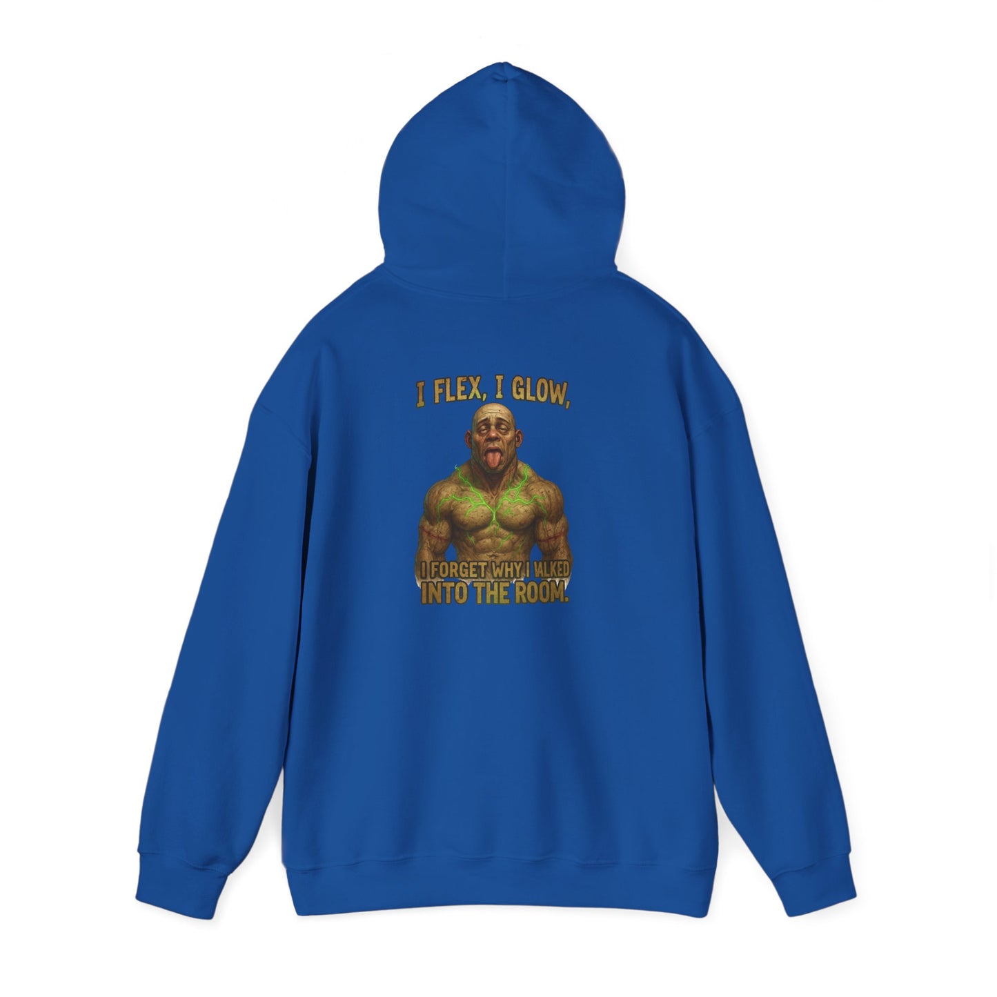 Hulk Workout Hoodie – 'I PUMP IRON... INTO THE VOID' Graphic Sweatshirt