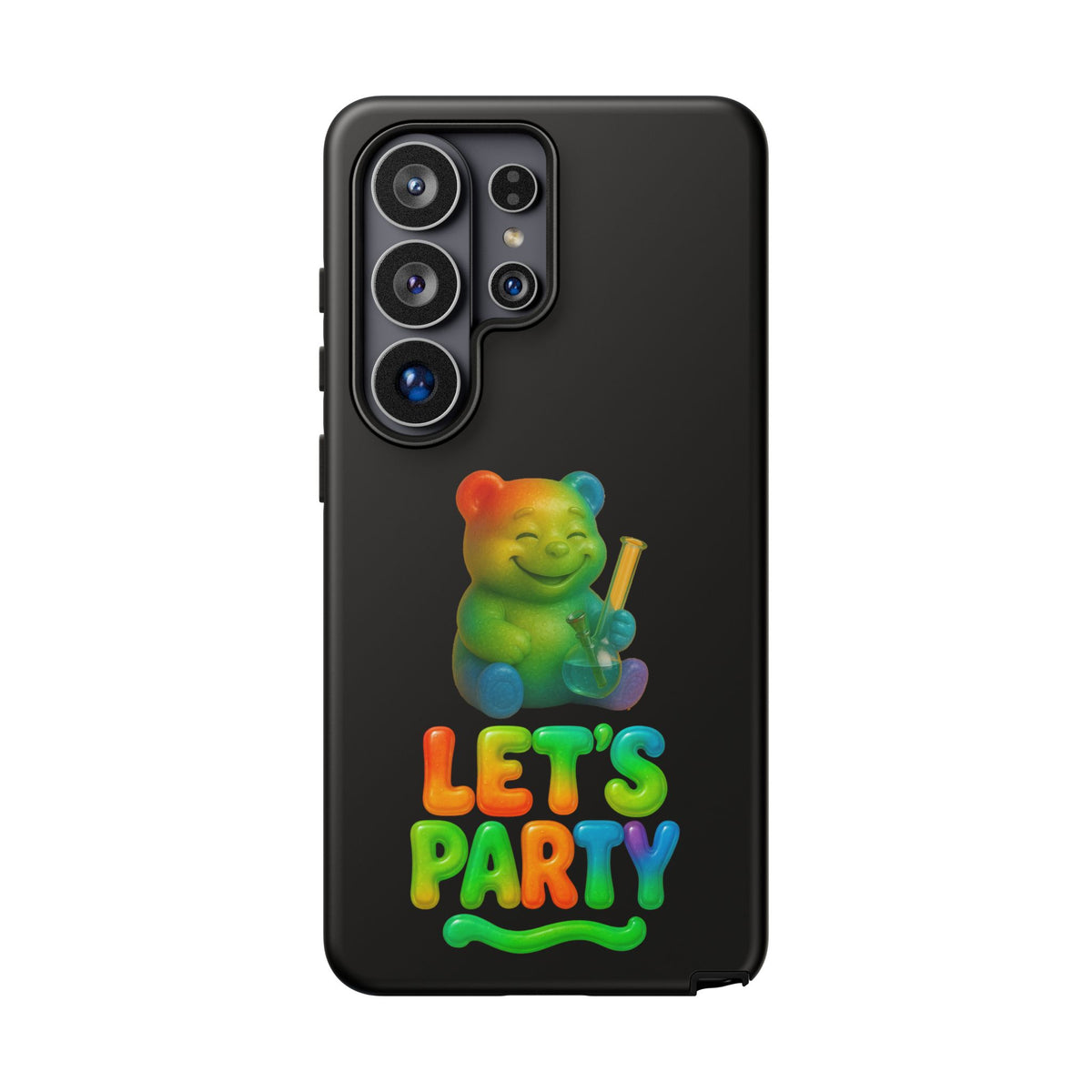 Let's Party Rainbow Bear Phone Case