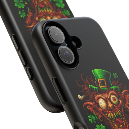 Radioactive Leprechaun Phone Case — "This Ain't Green, It's Radioactive Regret"
