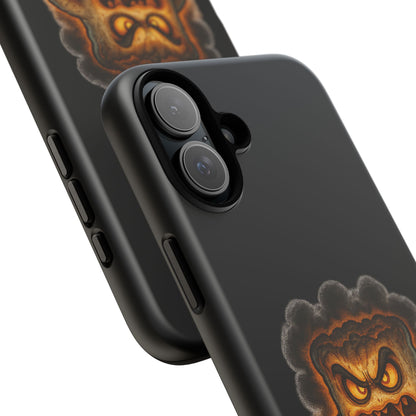 Phone Case — 'Try Me, I Dare You' Angry Lava Monster Graphic