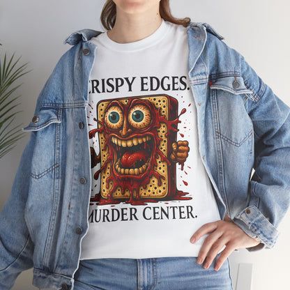 Crispy Edges. Murder Center. – Psycho Maxipad Tee