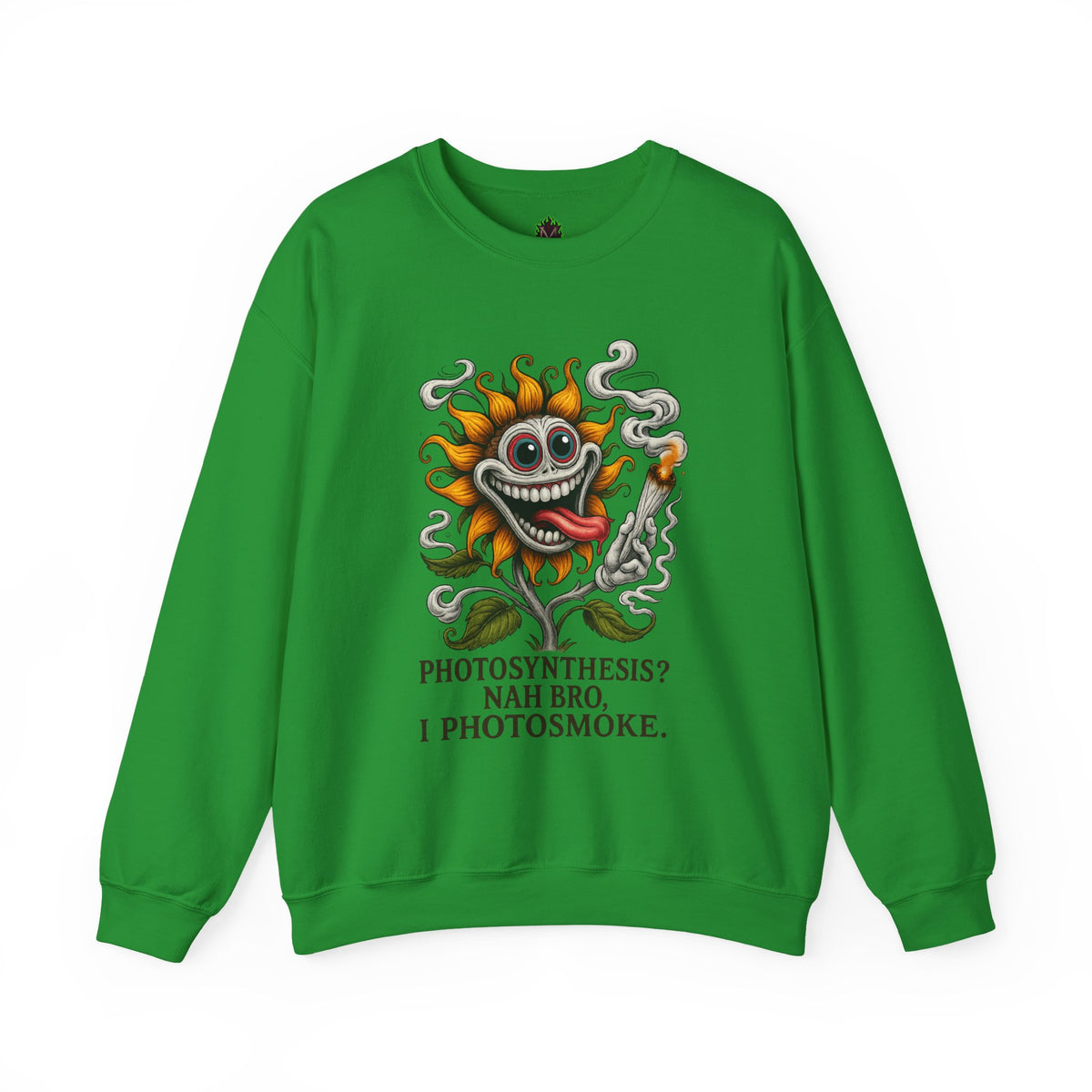Photosmoke Sunflower Crewneck Sweatshirt