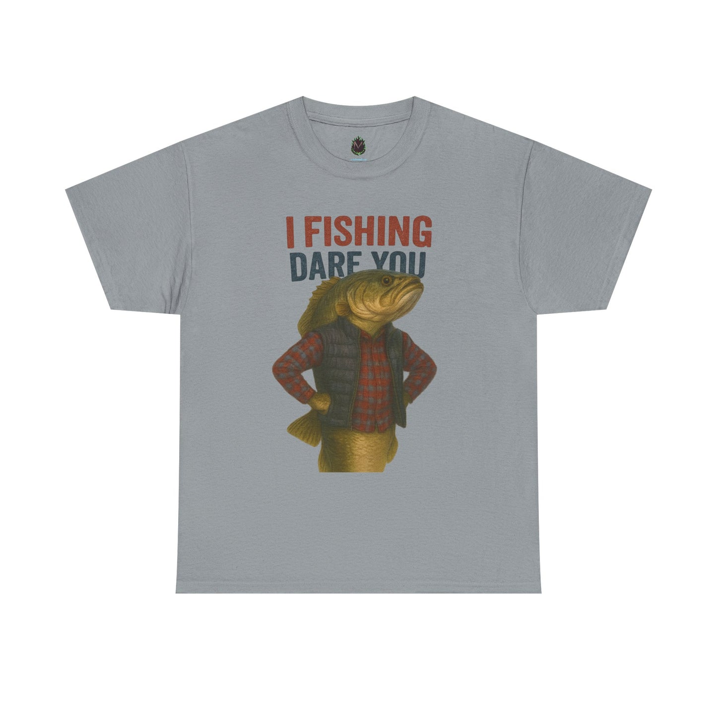 I Fishing Dare You – Funny Fish Tough Guy T-Shirt 2