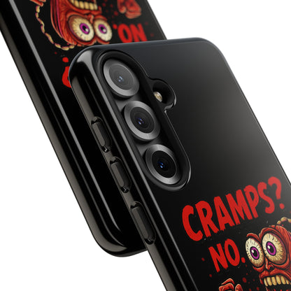 Phone Case — "Cramps? No, Wrath!" Retro Hot-Pepper Graphic
