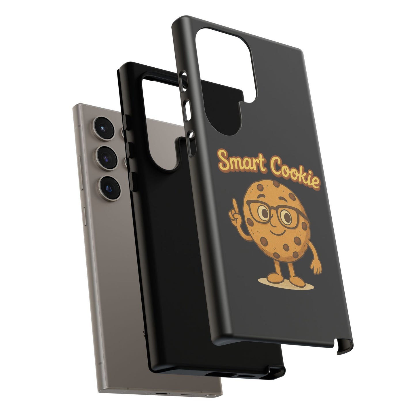 Phone Case — "Smart Cookie" Cute Cartoon Cookie Protective Cover