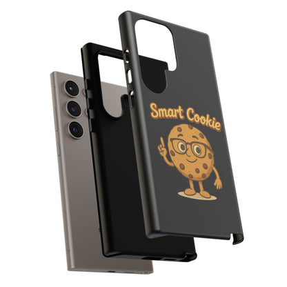Phone Case — "Smart Cookie" Cute Cartoon Cookie Protective Cover