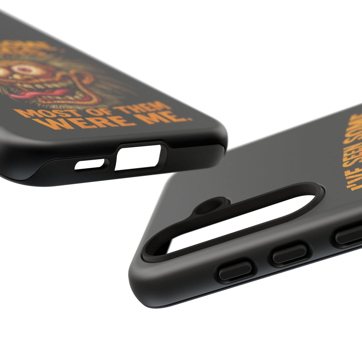 Funny Retro Monster Phone Case — "I've Seen Some Things, Most Of Them Were Me"