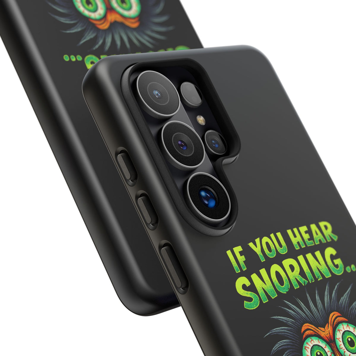 Funny 'If You Hear Snoring... That's Just My Last Brain Cell Dying' Phone Case