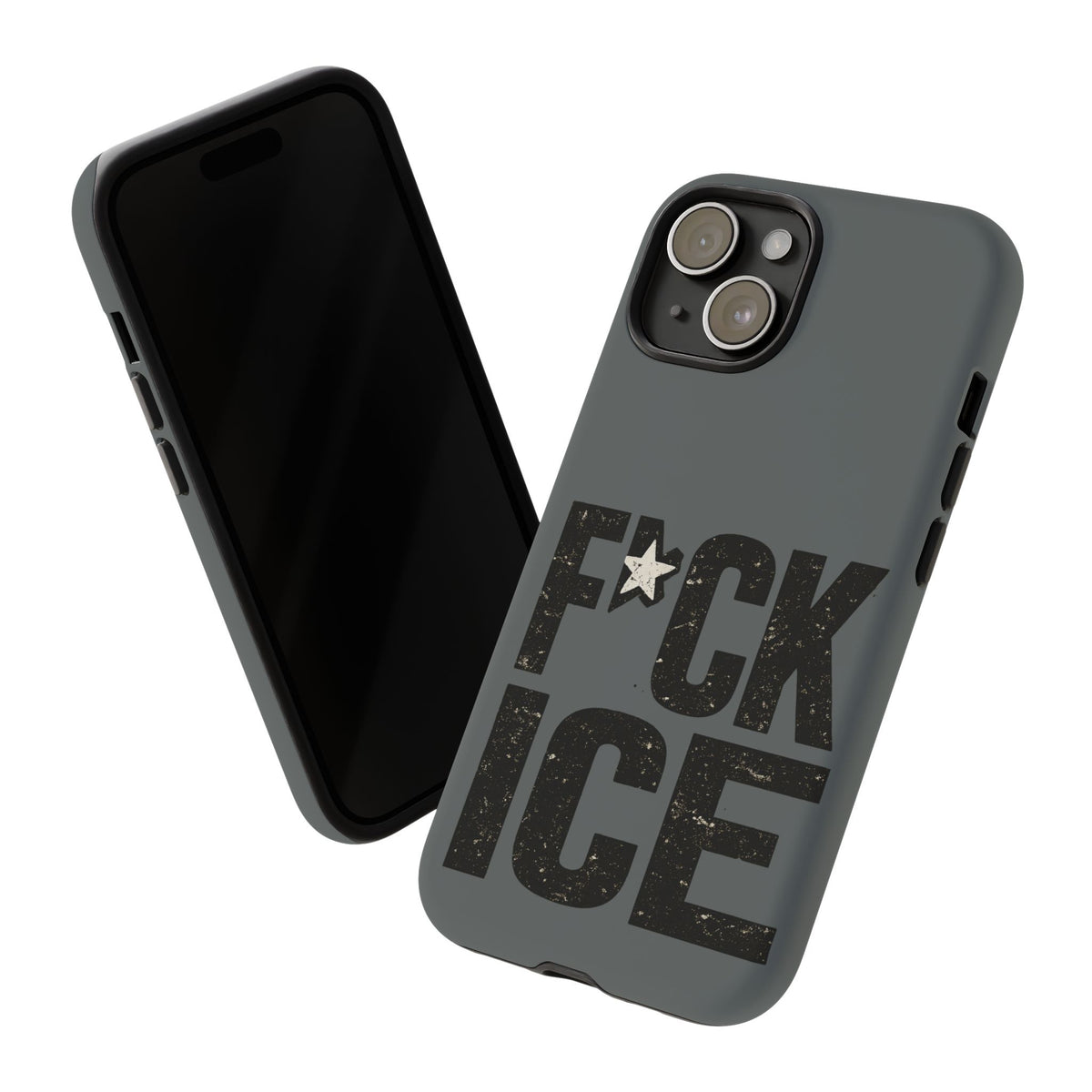 Phone Case — “F*CK ICE” Bold Protest Protective Case