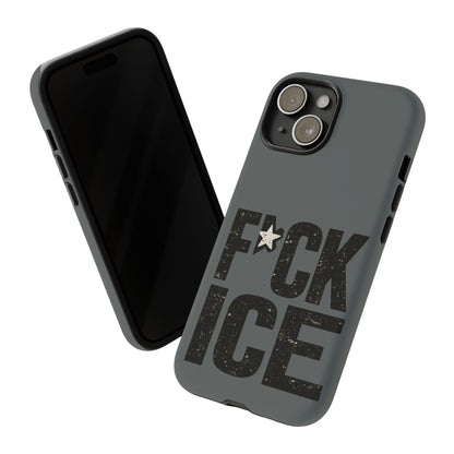 Phone Case — “F*CK ICE” Bold Protest Protective Case