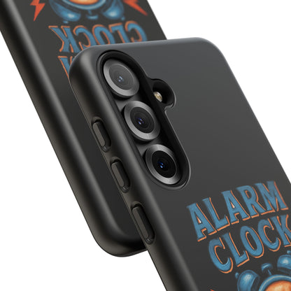 Phone Case — "Alarm Clock" Retro Screaming Clock Protective Cover