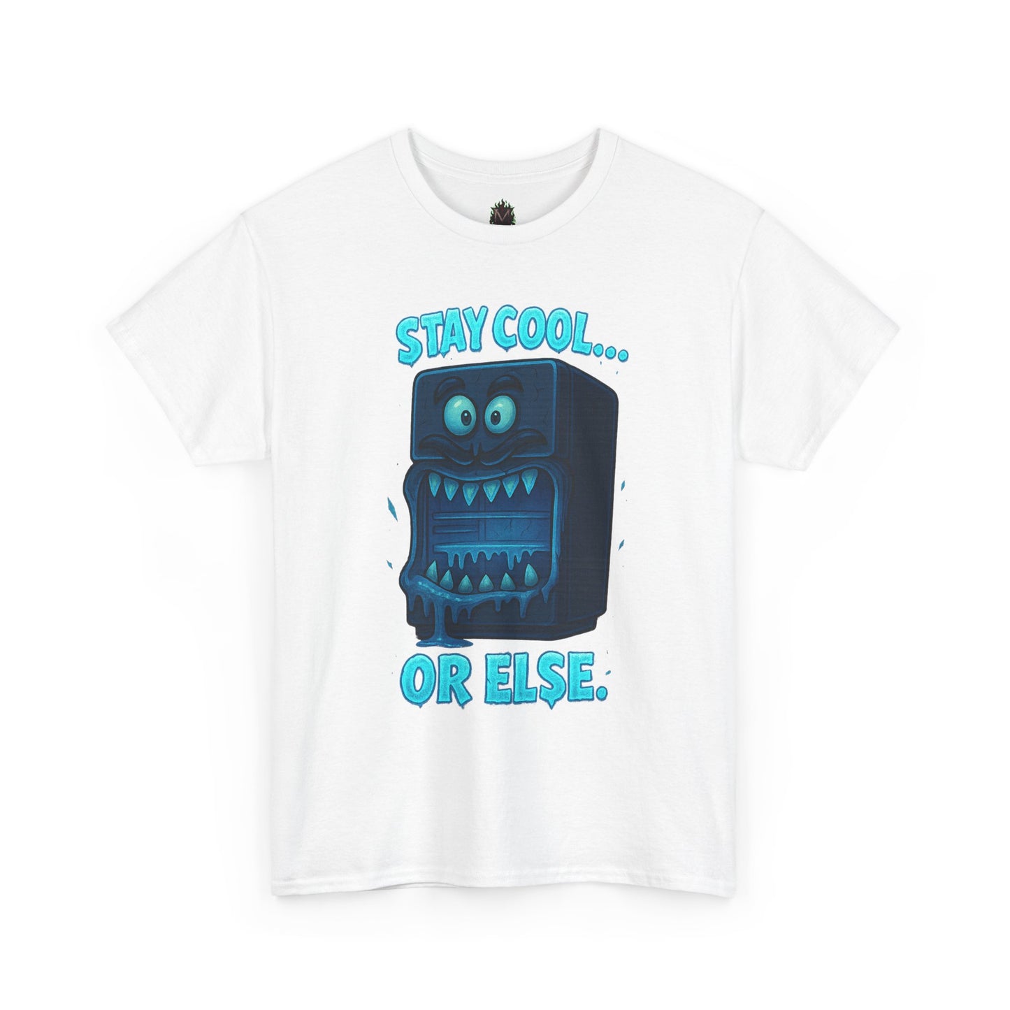 Stay Cool Refrigerator Monster T-Shirt | Funny Retro Cartoon Tee