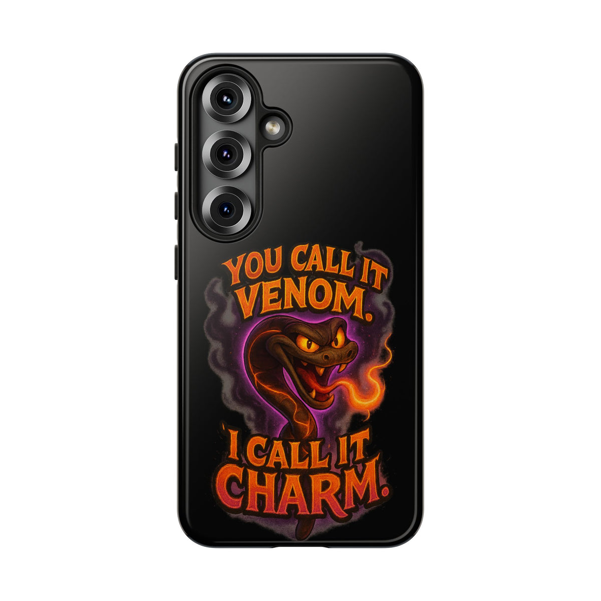 Tough Cases — "You Call It Venom, I Call It Charm" Snake Phone Case
