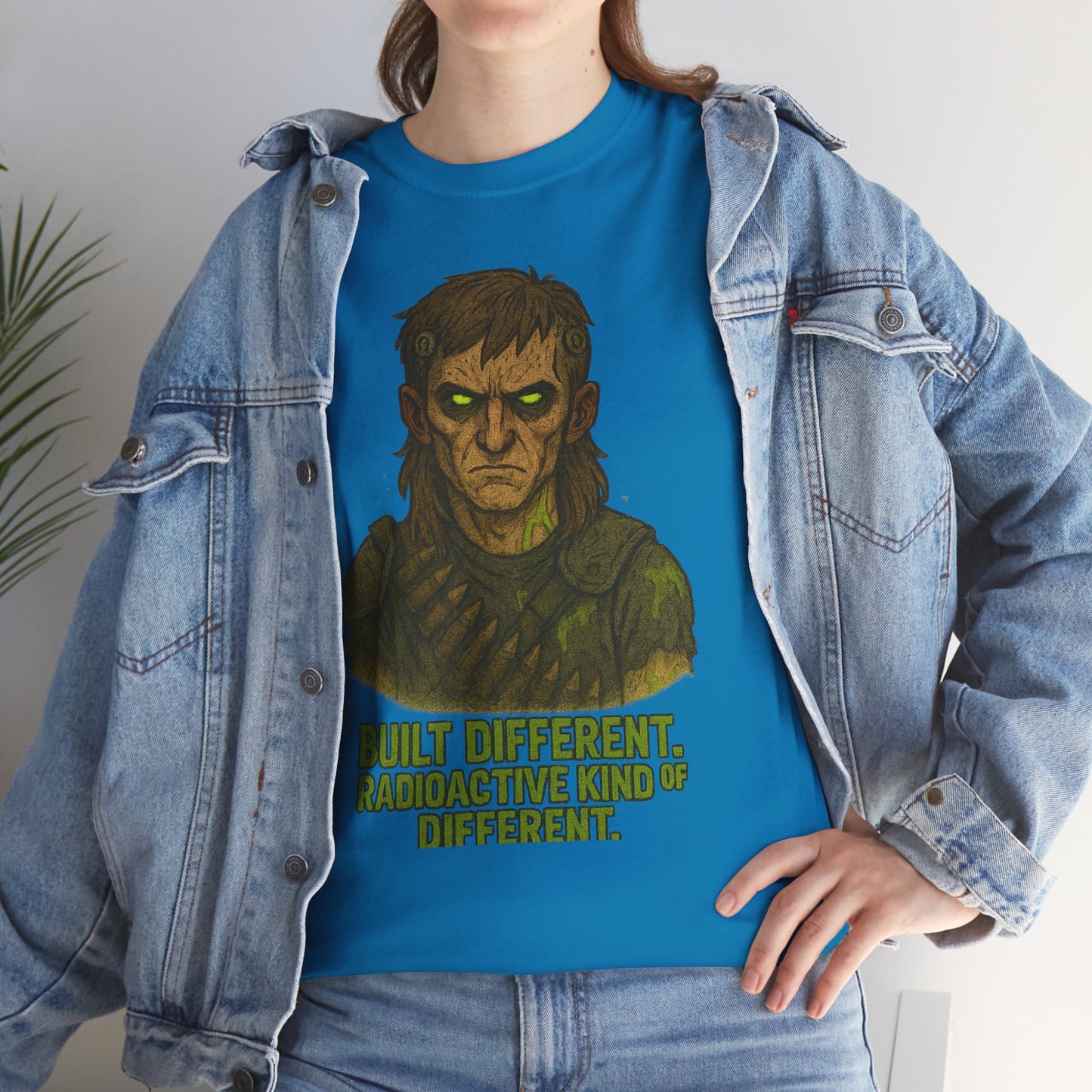 Mutant Warrior Graphic Tee — "Built Different, Radioactive and I Like It"