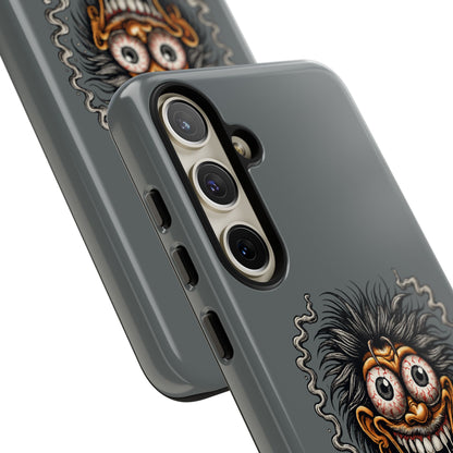 Phone Case — 'Life's a Blur and I'm Licking the Window' Funky Monster Graphic