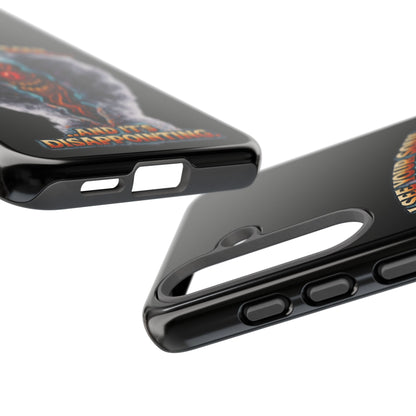 Phone Case — "I See Your Soul and It’s Disappointing" Dark Horror Graphic