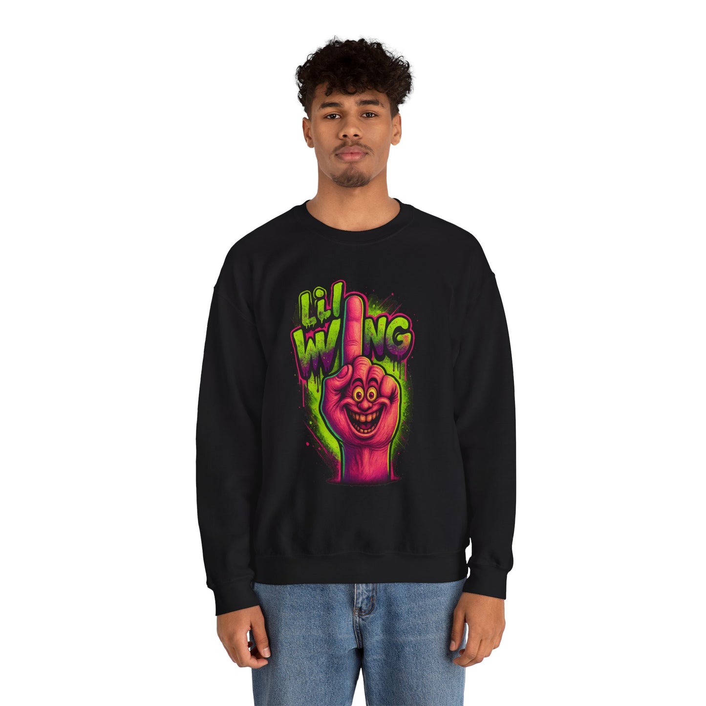 Lil Wang – Mutant Finger Edition Crewneck