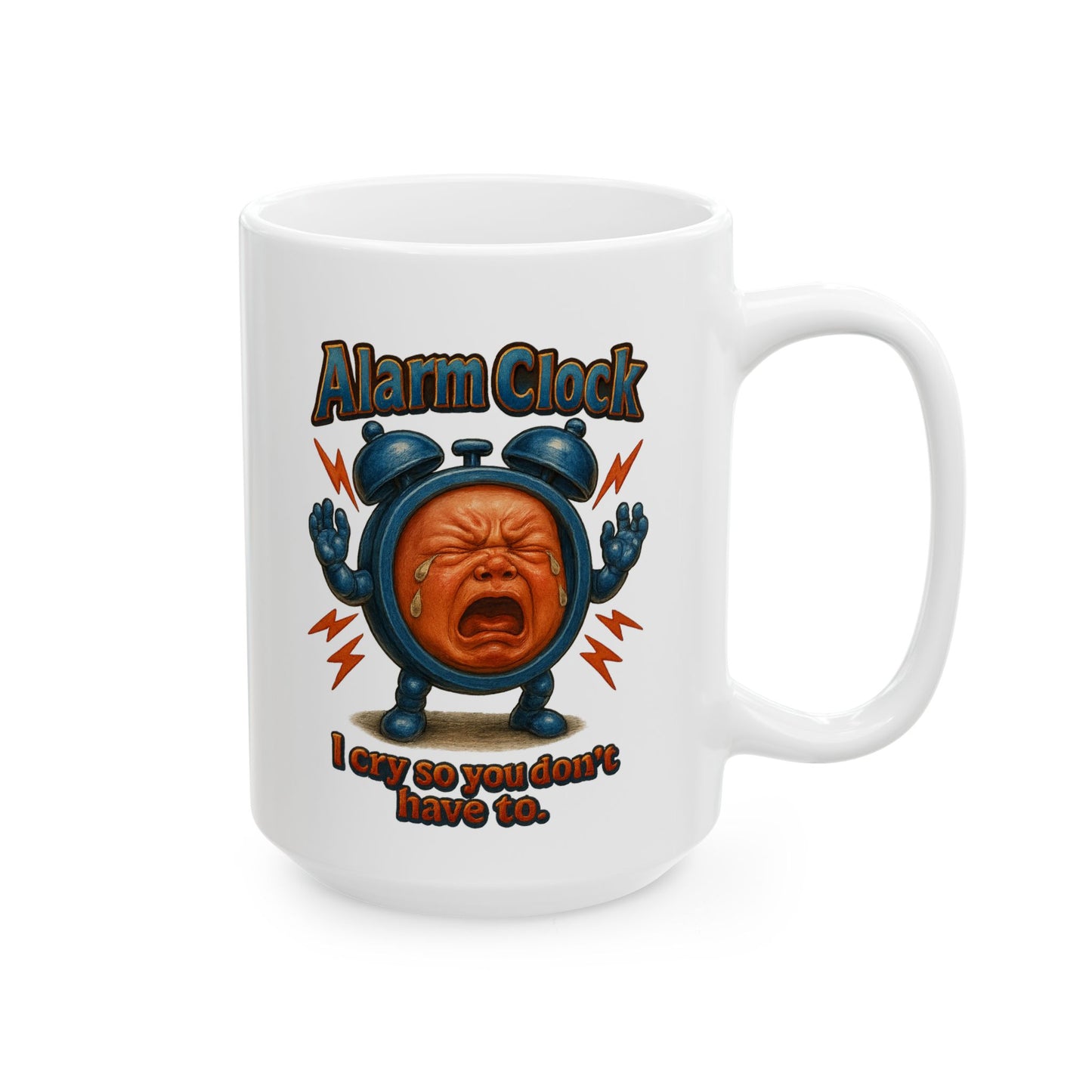 Alarm Clock Coffee Mug