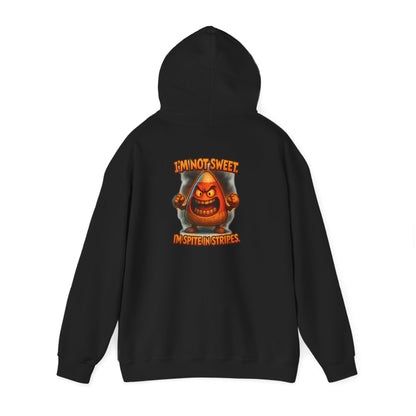 Hoodie — Angry Gnome Graphic "I'm No Gnome, In Spite of Stripes"