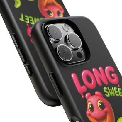 Phone Case — "Long Sweet Sticky" Cute Candy Snake Protective Case