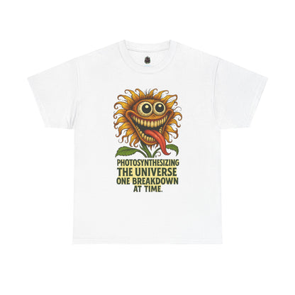 Photosynthesizining – Chaotic Sunflower Breakdown T-Shirt