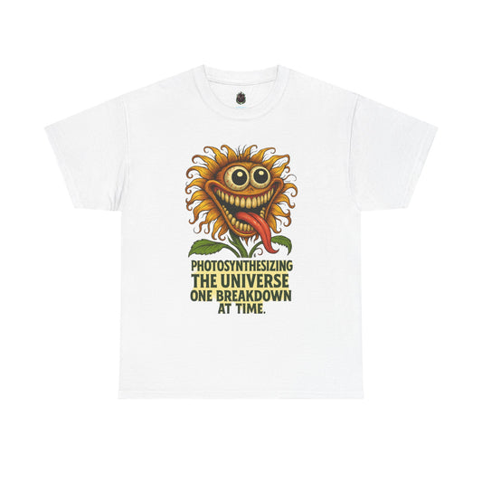 Photosynthesizining – Chaotic Sunflower Breakdown T-Shirt
