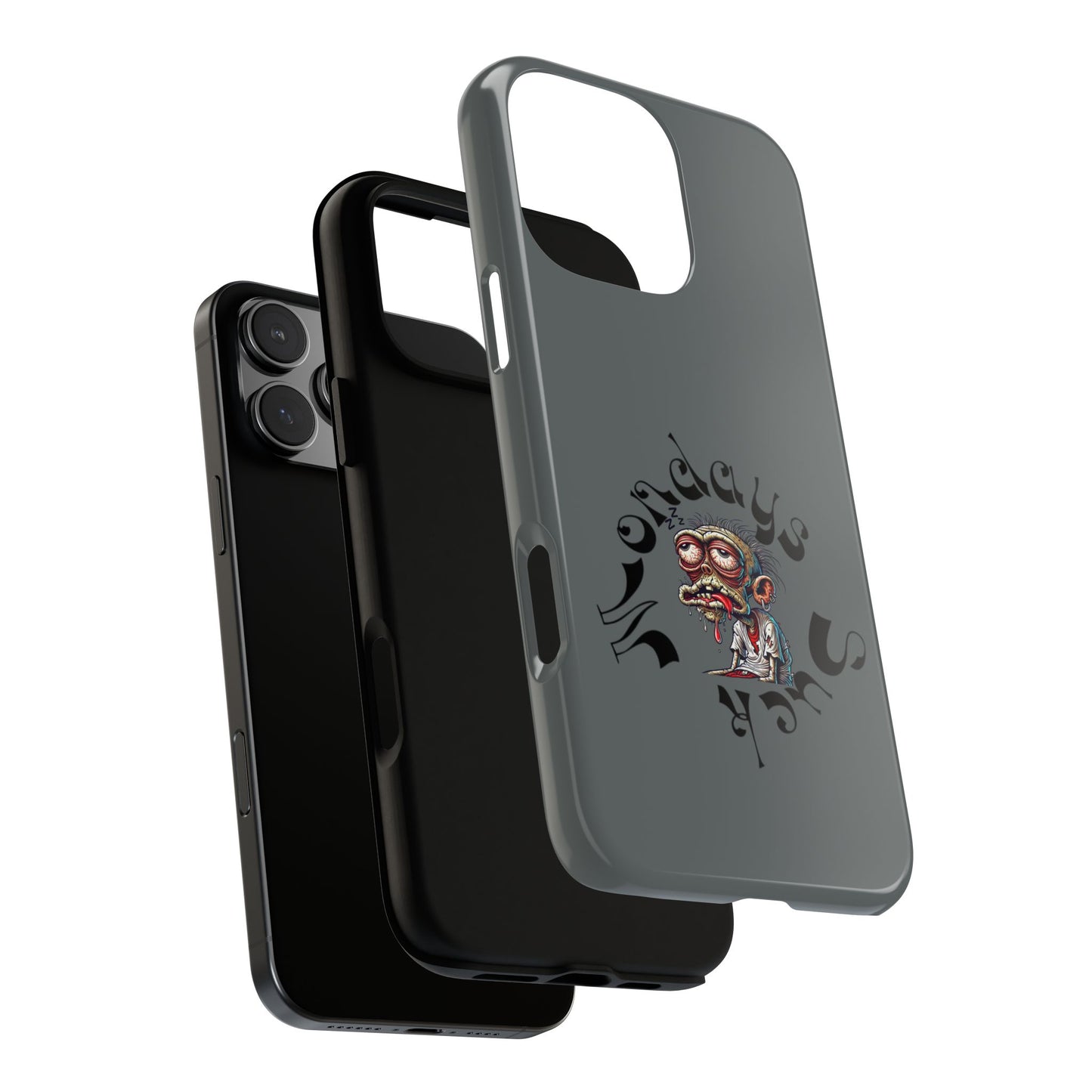 Phone Case — 'Nobody Sucks' Grunge Monster Protective Case
