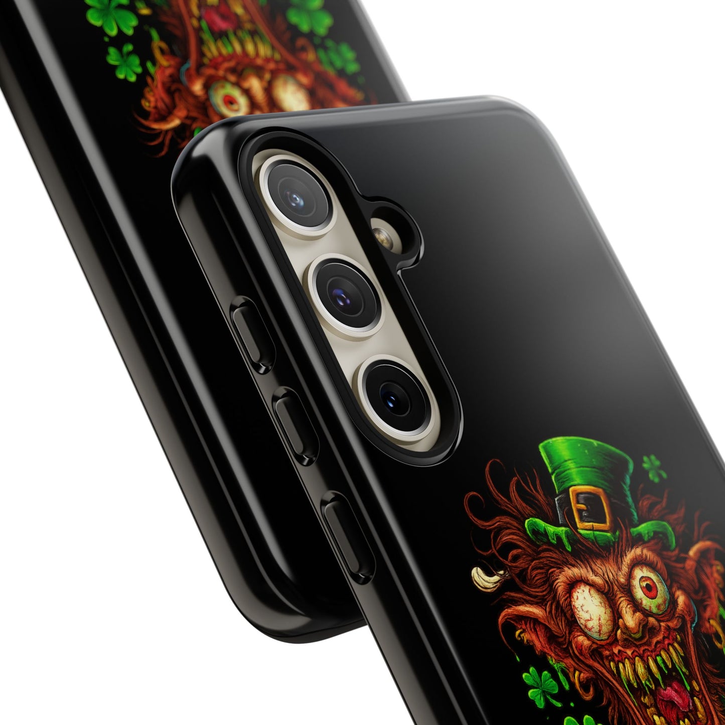 Radioactive Leprechaun Phone Case — "This Ain't Green, It's Radioactive Regret"