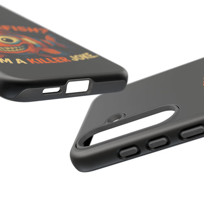 Phone Case — “Clownfish? I’m a Killer Joke.” Funny Creepy Fish Graphic