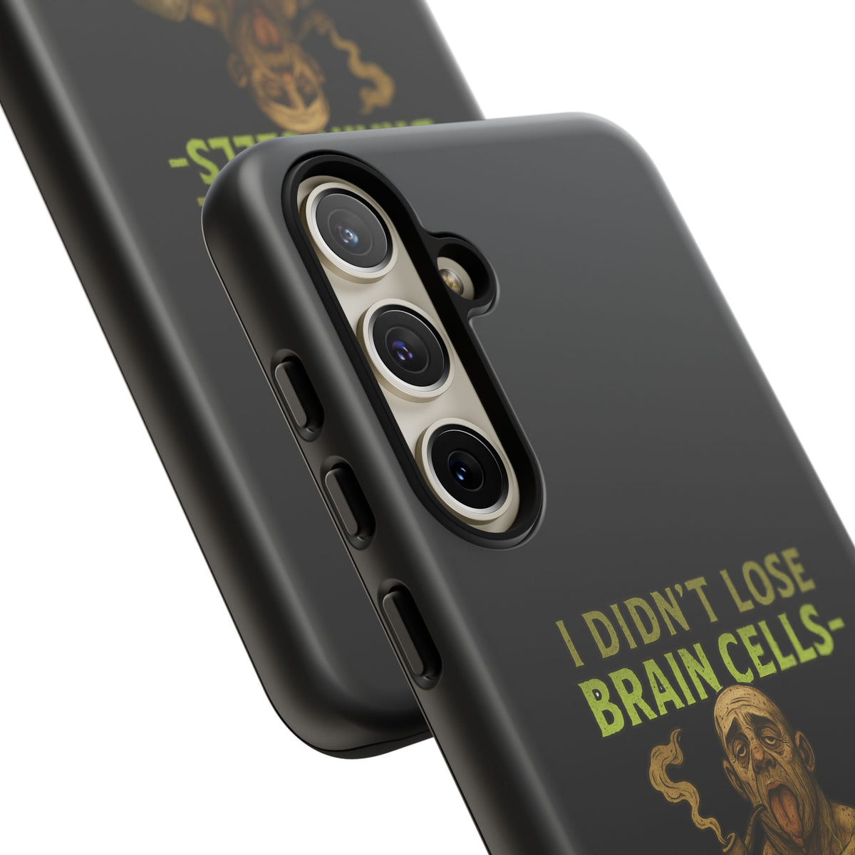 Phone Case — “I Didn’t Lose Brain Cells — Someone Stole Them” Humorous Zombie Graphic