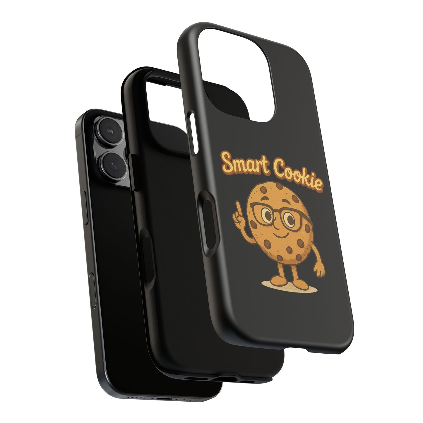 Phone Case — "Smart Cookie" Cute Cartoon Cookie Protective Cover