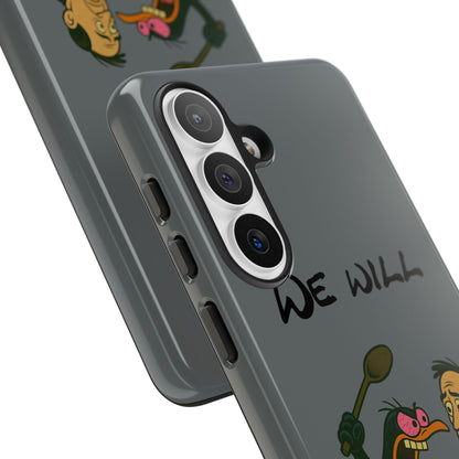 Phone Case - "We Will Resist" Cartoon Protest Design