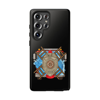 Firefighter Badge Phone Case – Maltese Cross Rescue Design