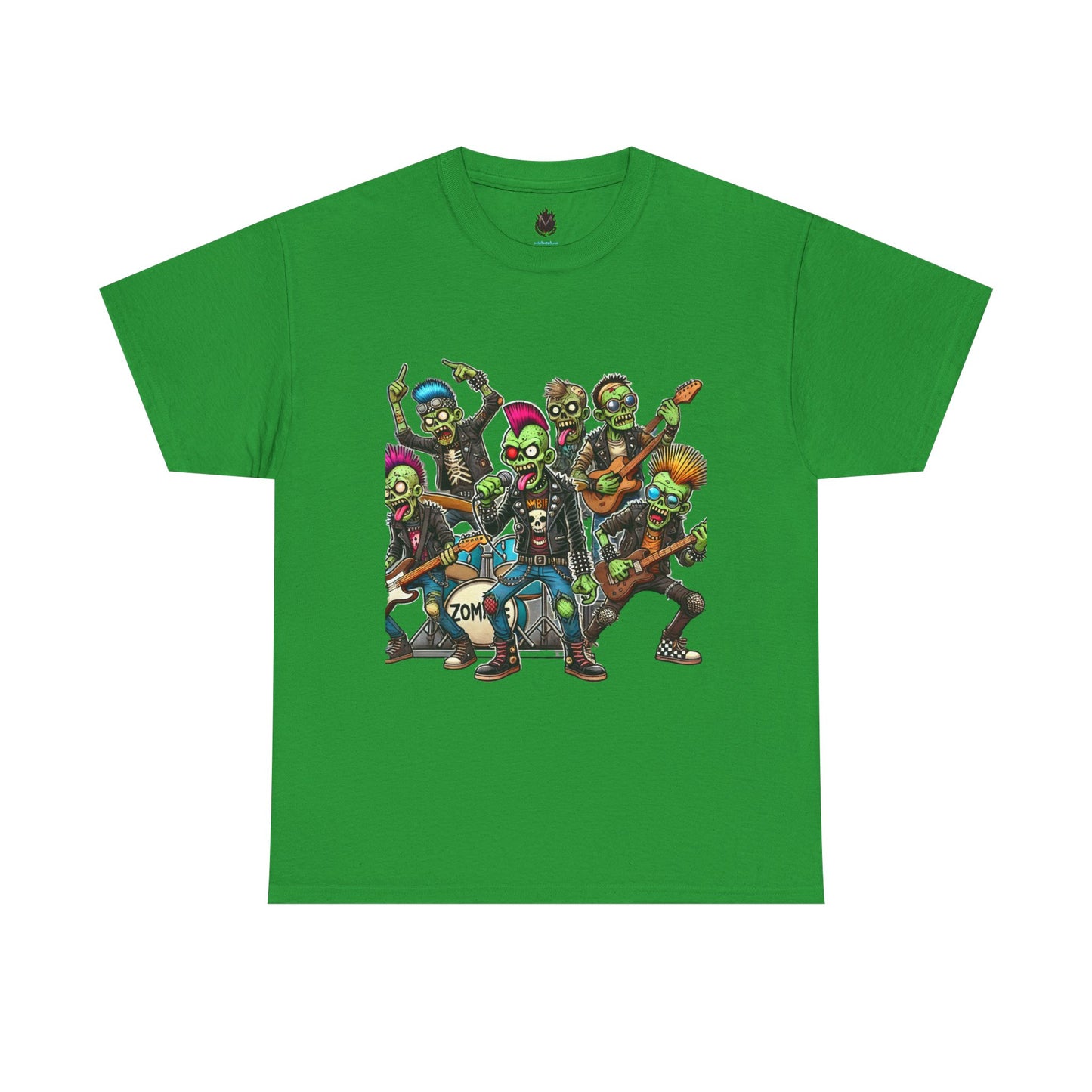 Zombie Rock Band T-Shirt — Funny Halloween Concert Tee
