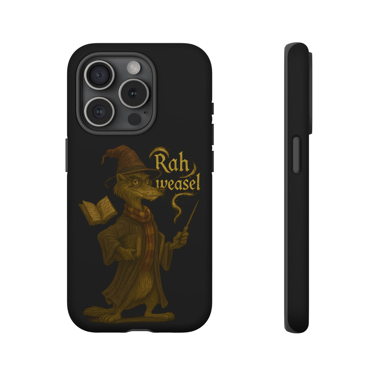 Rah Weasel Wizard Phone Case — Cute Fantasy Magical Creature iPhone Cover