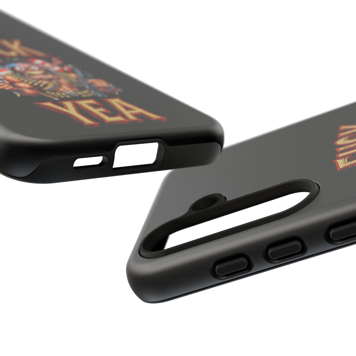 Phone Case — "FUCK YEA" Patriotic Skeleton Soldier Graphic