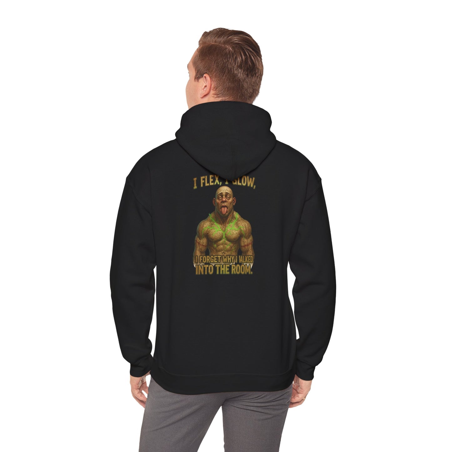 Hulk Workout Hoodie – 'I PUMP IRON... INTO THE VOID' Graphic Sweatshirt