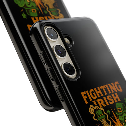 Phone Case — "Fighting Irish: Luck Ran Out, Fists Didn’t" St. Patrick’s Protective Cover