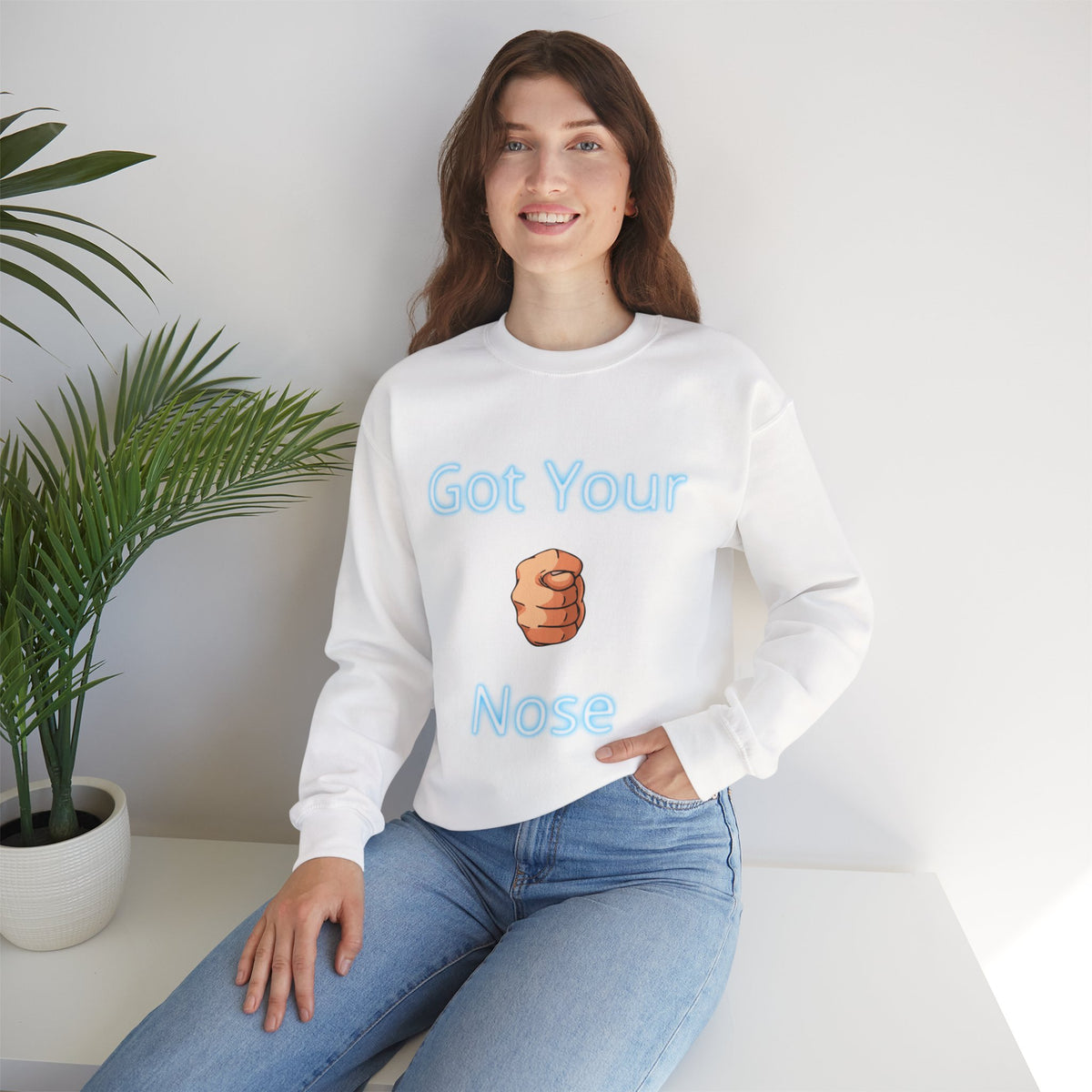 Got Your Nose Crewneck Sweatshirt