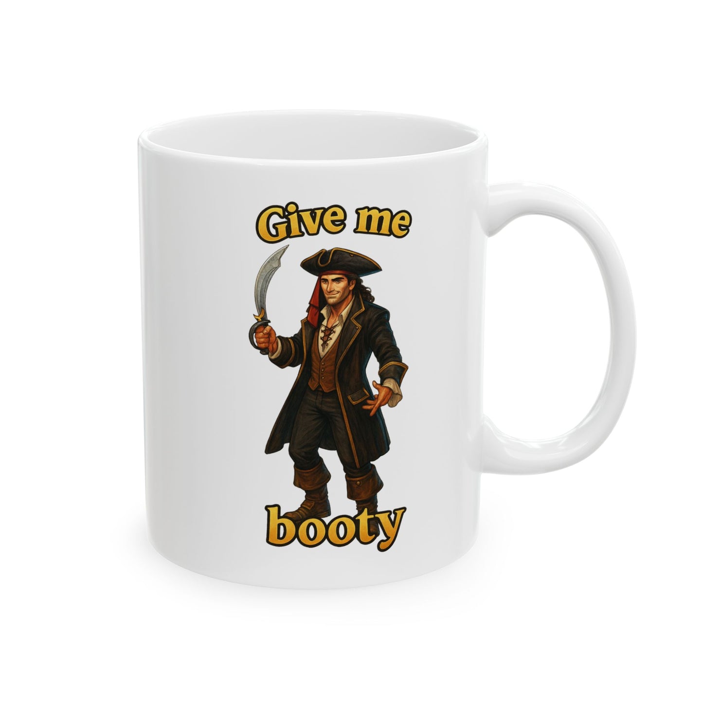 Coffee Mug — Retro Pirate Design (11oz, 15oz)