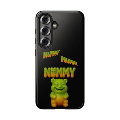 Nummy Gummy Phone Case — Cute Retro Green Gummy Bear Protective Case