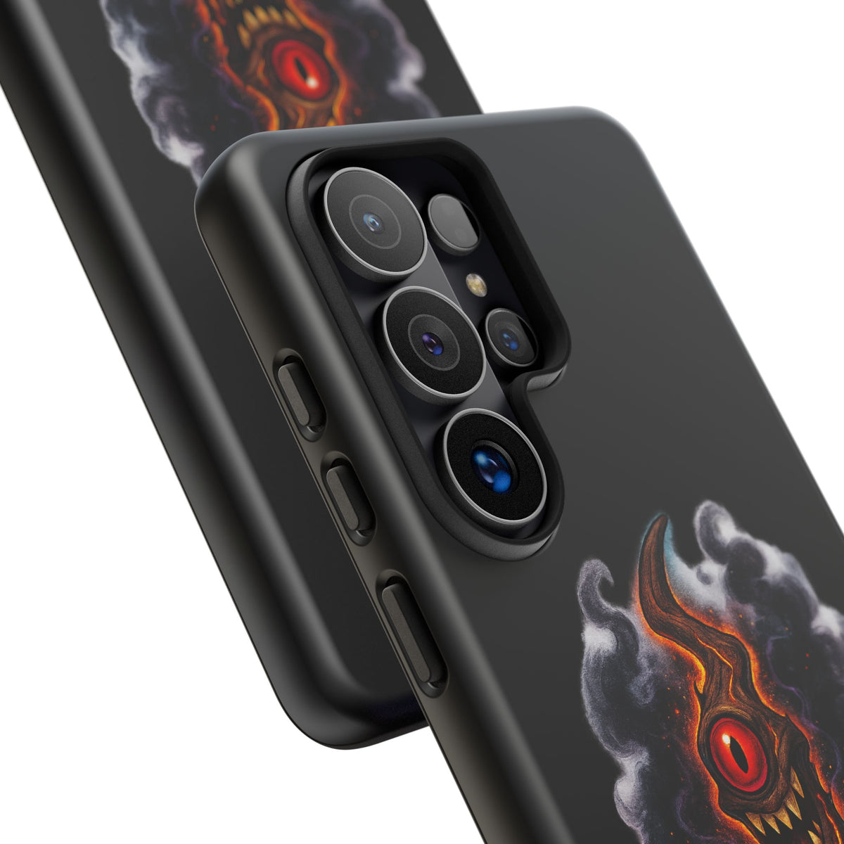 Phone Case — Fiery One‑Eye Demon with "I See Your Soul... And It's Disappointing"