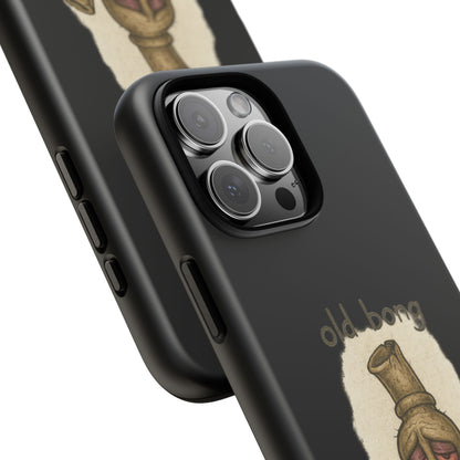 Phone Case — 'Old Bong' Funny Stoner Illustration, "This Is My Life's Bong"