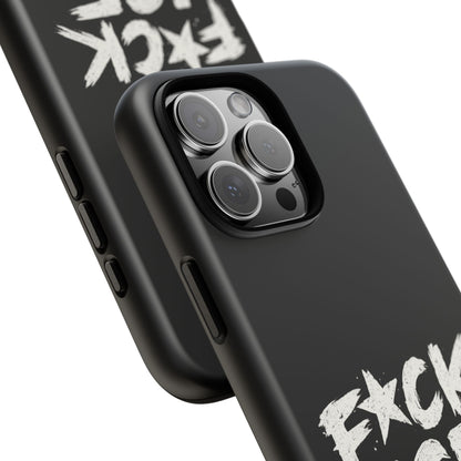 Phone Case — “F*ck Ice” Bold Protest Graphic Protective Case